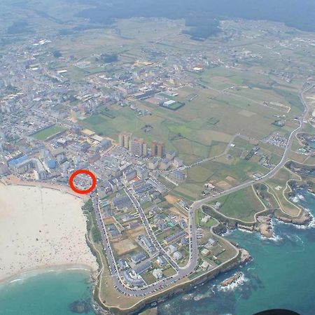 Vivienda En 1ª Linea De Playa Rapadoira Foz Apartment Exterior photo