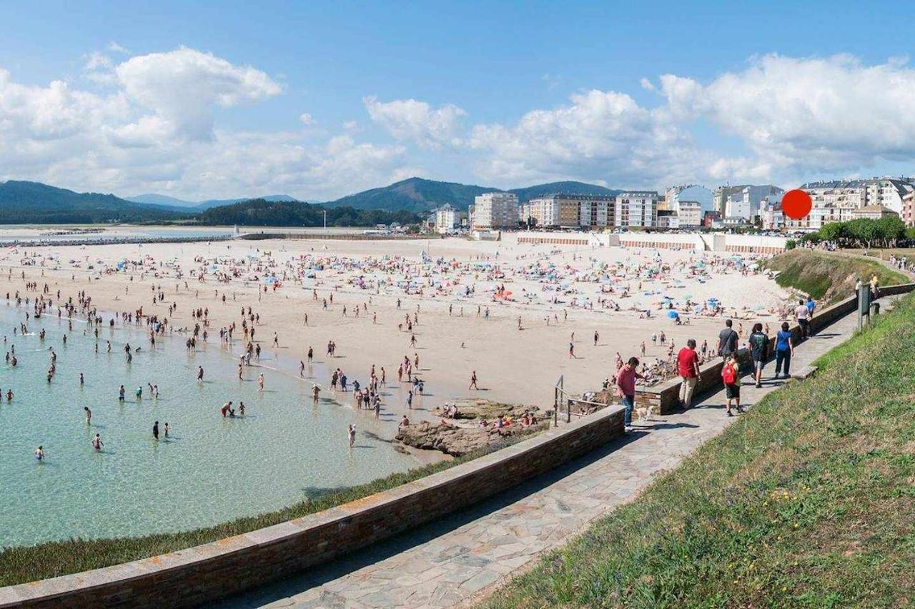 Vivienda En 1ª Linea De Playa Rapadoira Foz Apartment Exterior photo